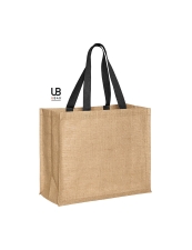 Shopping bag 43 x 34 x 19cm 100% Jute (Ubag Paros 4086)